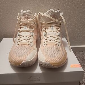 Li-Ning Liren 4 Grapefruit Men's Size 9.5  Basketball Shoes ABAT095-3